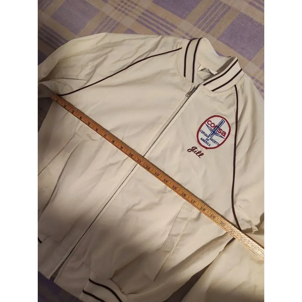 Vintage Chevrolet Corvair Society Circle City Indiana Jacket 70s 80s Jill Rare - Picture 8 of 8